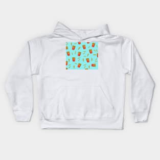 Pattern Fries Kids Hoodie